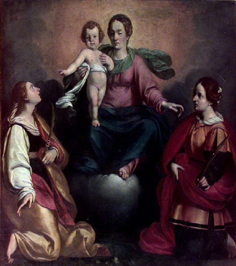 Madonna con Gesù Bambino e Sante